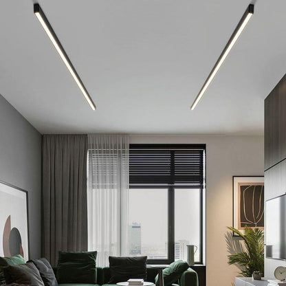 RoyaleGlow 47 Inch Modern LED Linear Pendant Light for Office & Commercial Spaces