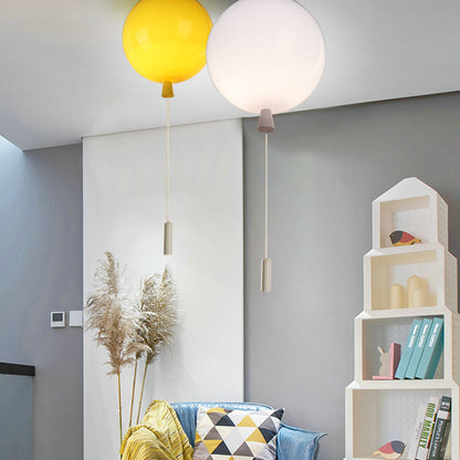 RoyaleGlow Kids Colorful Balloon Ceiling Light Modern Nursery Room Decor