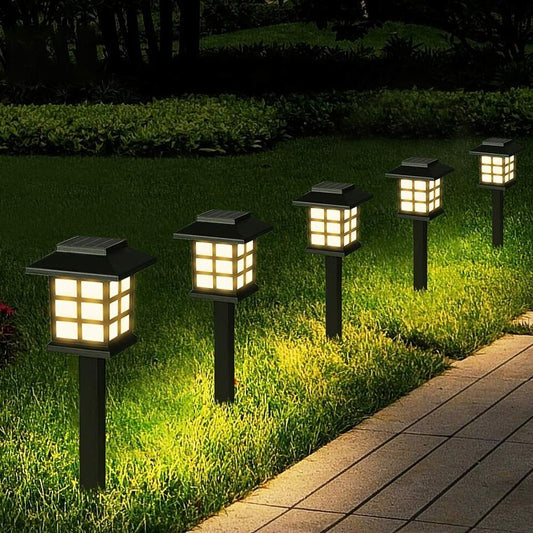 12-Pack Solar Pathway Lights Outdoor 0