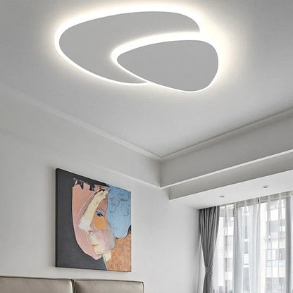 RoyaleGlow Modern LED Ceiling Light Dimmable Abstract Design Acrylic Fixture