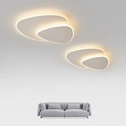 RoyaleGlow Modern LED Ceiling Light Dimmable Abstract Design Acrylic Fixture