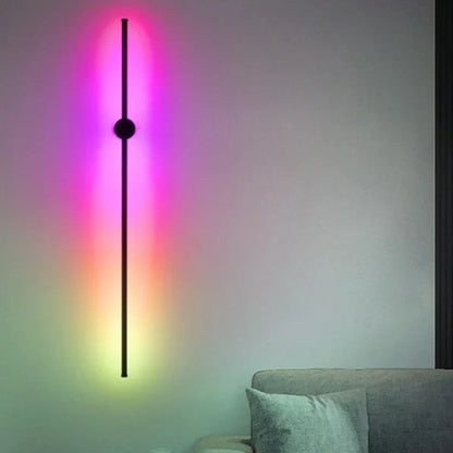 Royelux Modern RGB LED Wall Sconce with Remote Control for Ambient Lighting