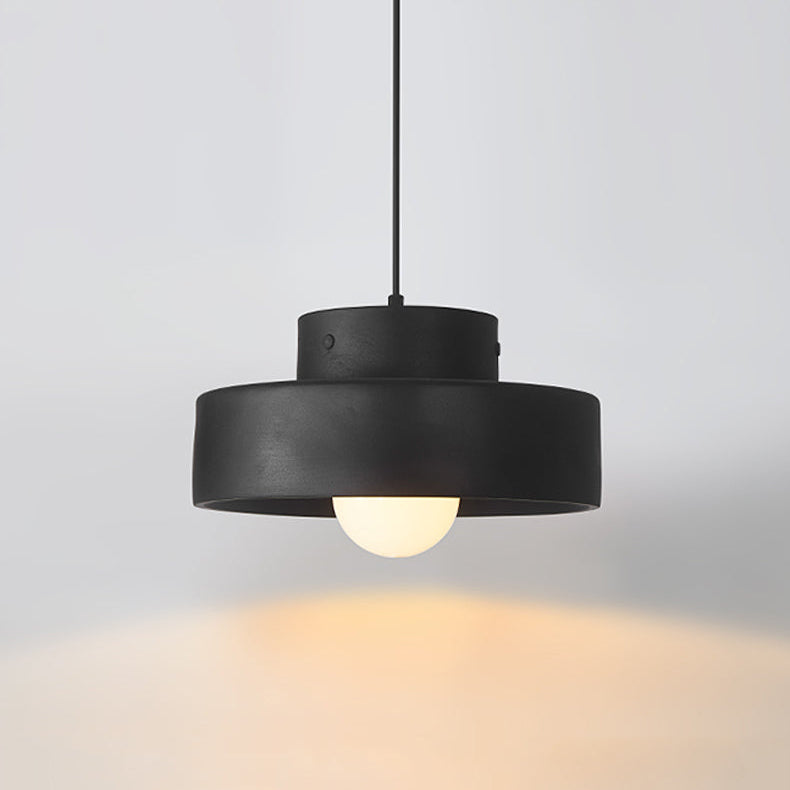 LuxRoyale Modern LED Pendant Light Fixture with Frosted Diffuser