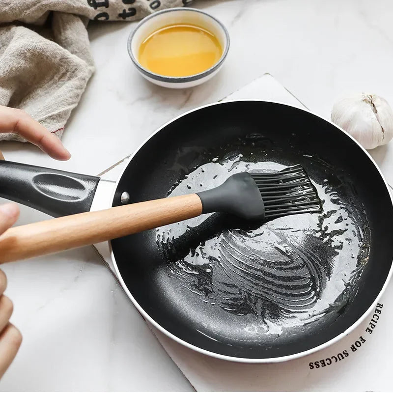12pcs Silicone Non-Stick Cooking Utensil Set 5