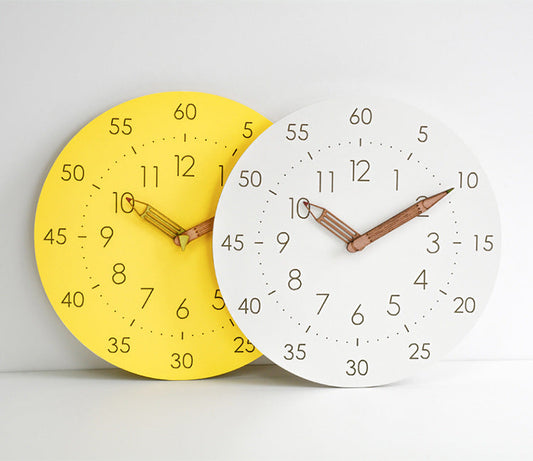 RoyaleGlow Analogue Noiseless Childrens Wall Décor Clock