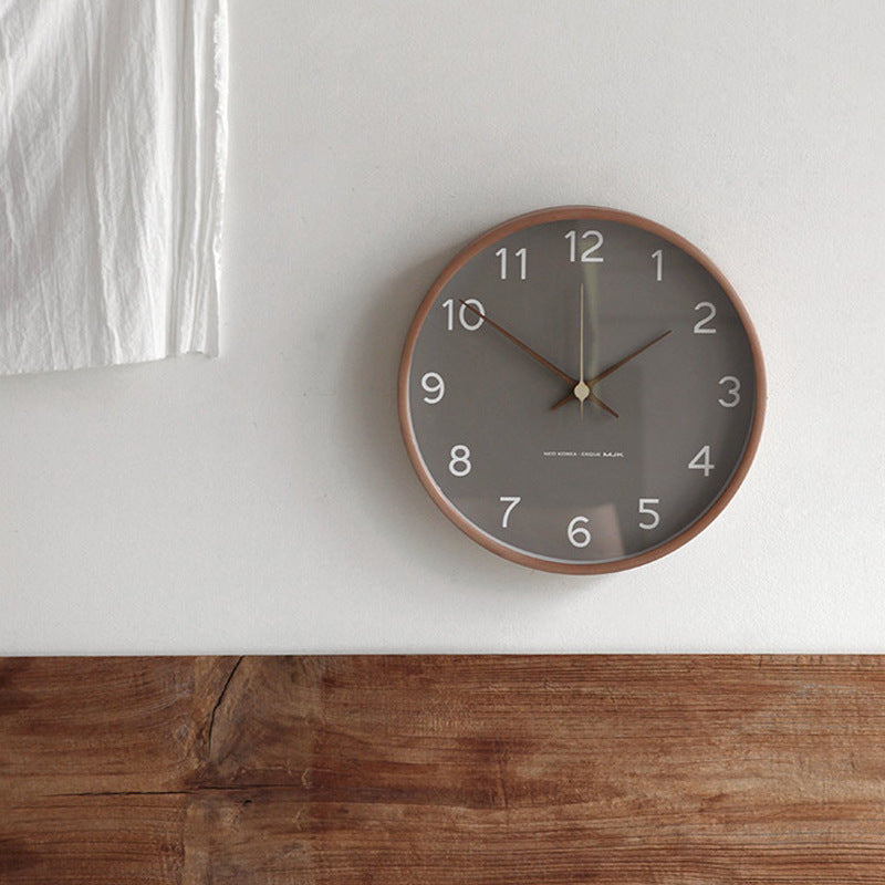 Royaleva Analog Wall Decoration Wooden Clock for Home