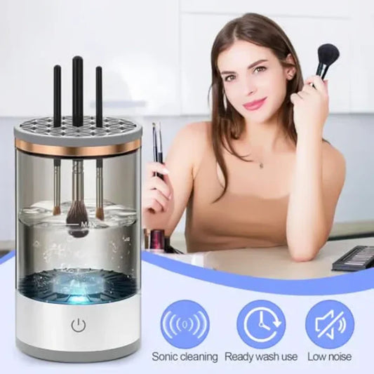 RoyaleGlow Automatic Electric Makeup Brush Cleaner