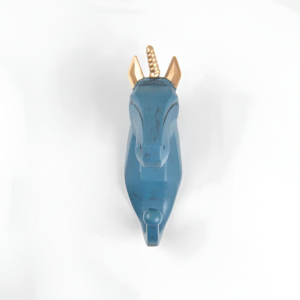 RoyaleGlow Animal Head Wall-Mounted Key Holder Decor