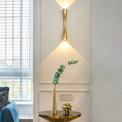 Royelux IP65 Waterproof Modern LED Wall Sconce Light, Minimalist Contemporary Design