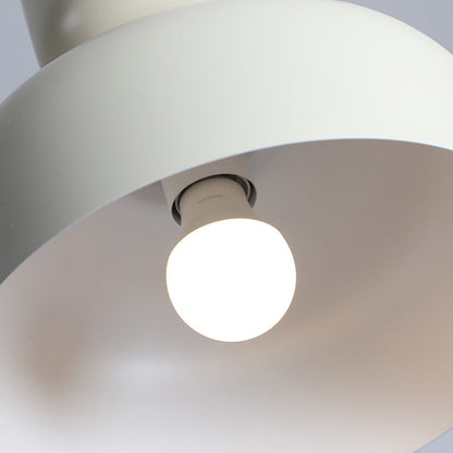 RoyaleGlow Modern White Pendant Light Kitchen Island Hanging Lamp