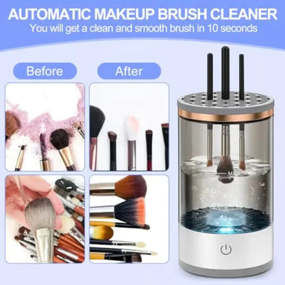 RoyaleGlow Automatic Electric Makeup Brush Cleaner