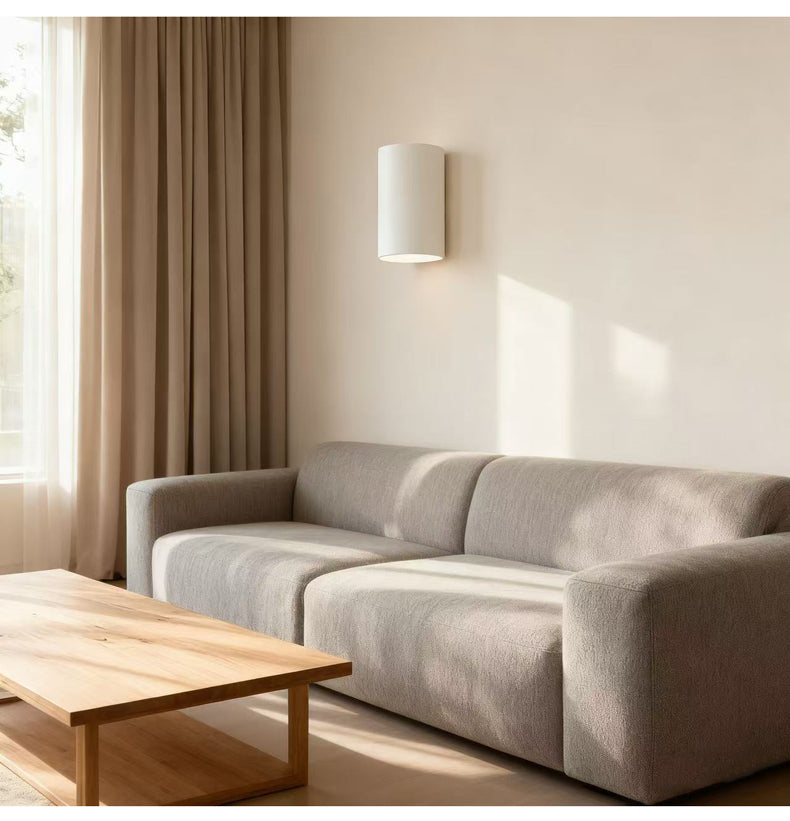 Royelux Serene Linen Wall Sconce for Elegant Ambient Lighting