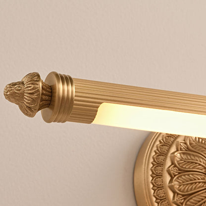 RoyaleGlow Modern Copper LED Vanity Light for Bathroom Mirror, Artwork & Picture Lighting