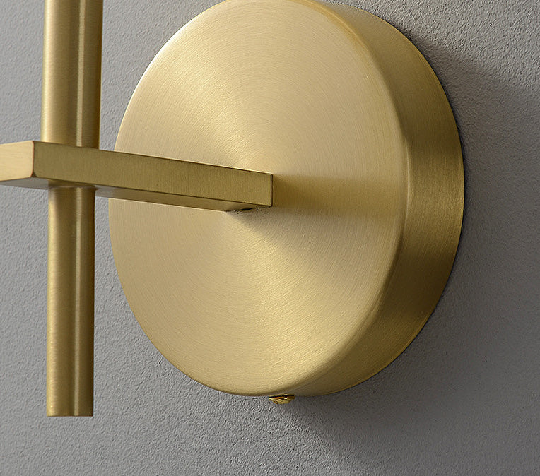 RoyaleGlow Copper Marble Wall Sconce Luxury Up & Down LED Wall Light