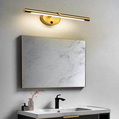 Royelux Modern Black LED Bathroom Vanity Light with Integrated Switch