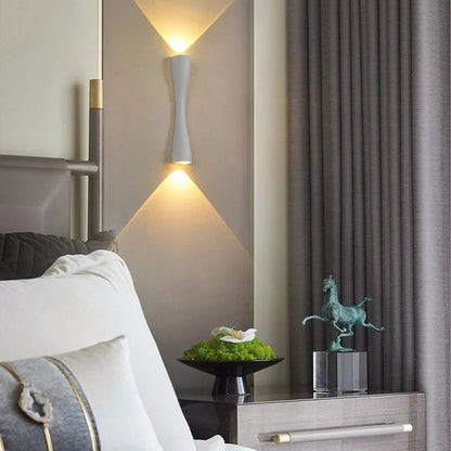Royelux IP65 Waterproof Modern LED Wall Sconce Light, Minimalist Contemporary Design