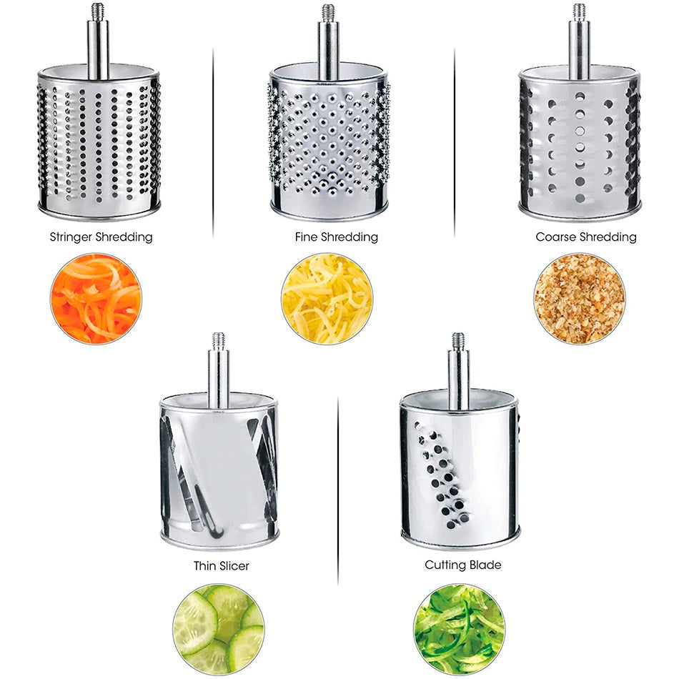 Luxora Multi-Functional Kitchen Rotary Food Grater Slicer