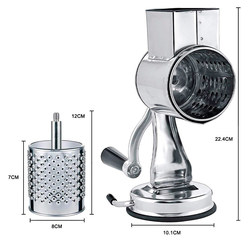 Luxora Multi-Functional Kitchen Rotary Food Grater Slicer