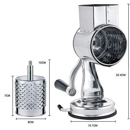 Luxora Multi-Functional Kitchen Rotary Food Grater Slicer