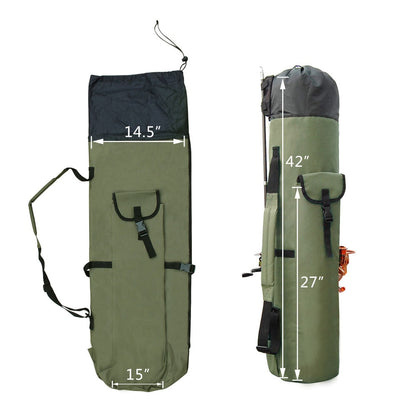 Royaleva Portable Fishing Rod & Tackle Bag for Easy Carry