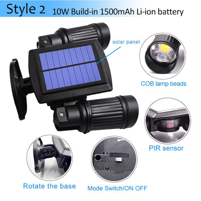 Royaleva Super Bright Outdoors Motion Sensor Solar LED Lights