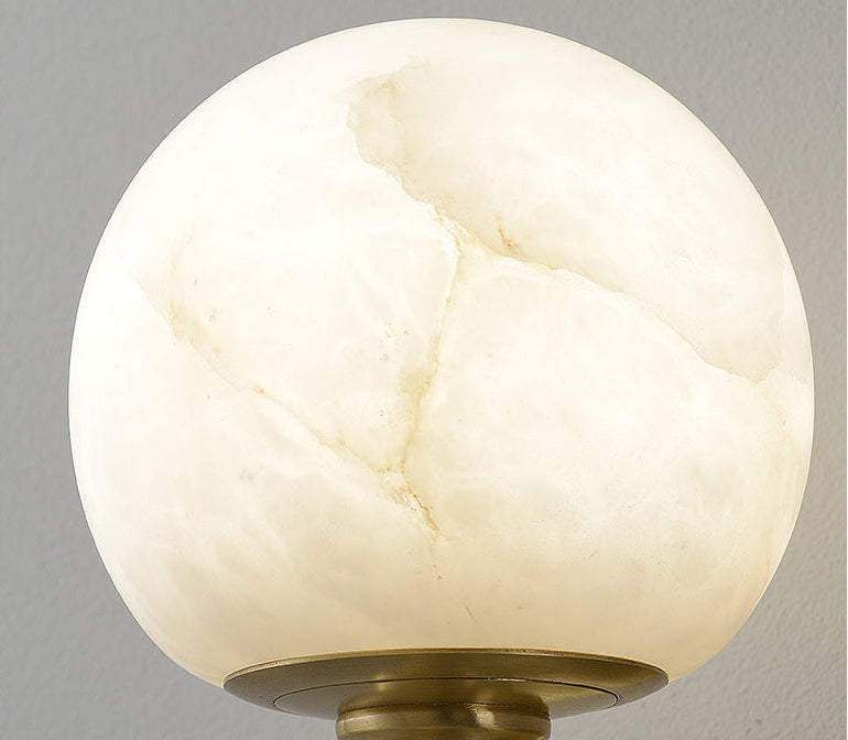 RoyaleGlow Copper Marble Wall Sconce Luxury Up & Down LED Wall Light