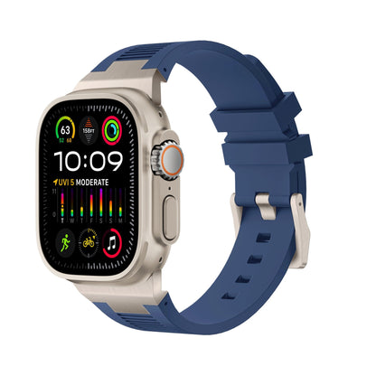 Royaleva AP New Connector Silicone Band For Apple Watch
