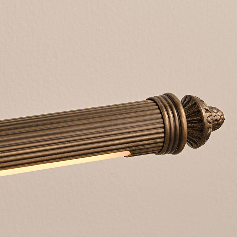 RoyaleGlow Modern Copper LED Vanity Light for Bathroom Mirror, Artwork & Picture Lighting