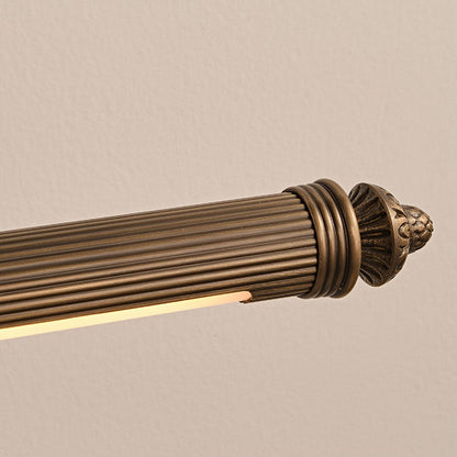 RoyaleGlow Modern Copper LED Vanity Light for Bathroom Mirror, Artwork & Picture Lighting