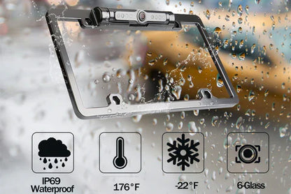 Luxora License Plate Wireless Backup Camera for Safe Parking