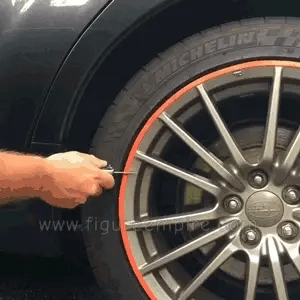 Colorful Wheel Edge Rim Protectors – DIY Curb Damage Prevention for Car Rims with High-Adhesion Rubber Strip