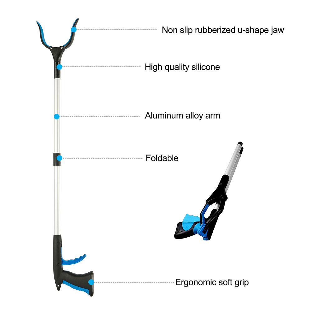 RoyaleGlow Heavy-Duty Grabber Stick Tool Portable Rotatable