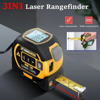 Rayvia 3 In 1 Infrared Laser Tape with Digital Display