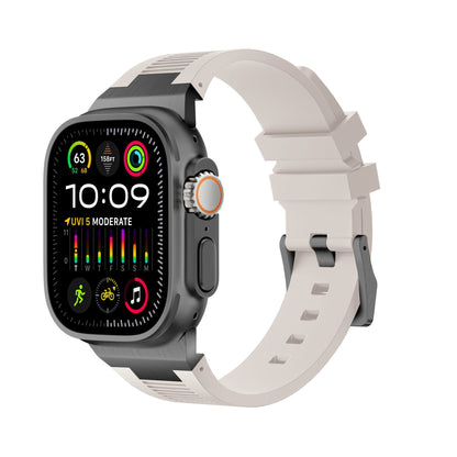 Royaleva AP New Connector Silicone Band For Apple Watch