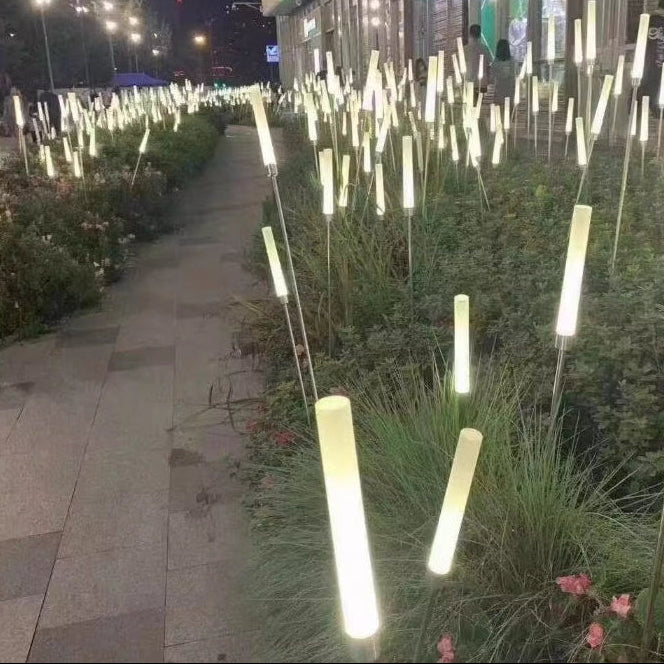 RoyaleGlow Modern Solar LED Path Lights for Outdoor Garden & Landscape