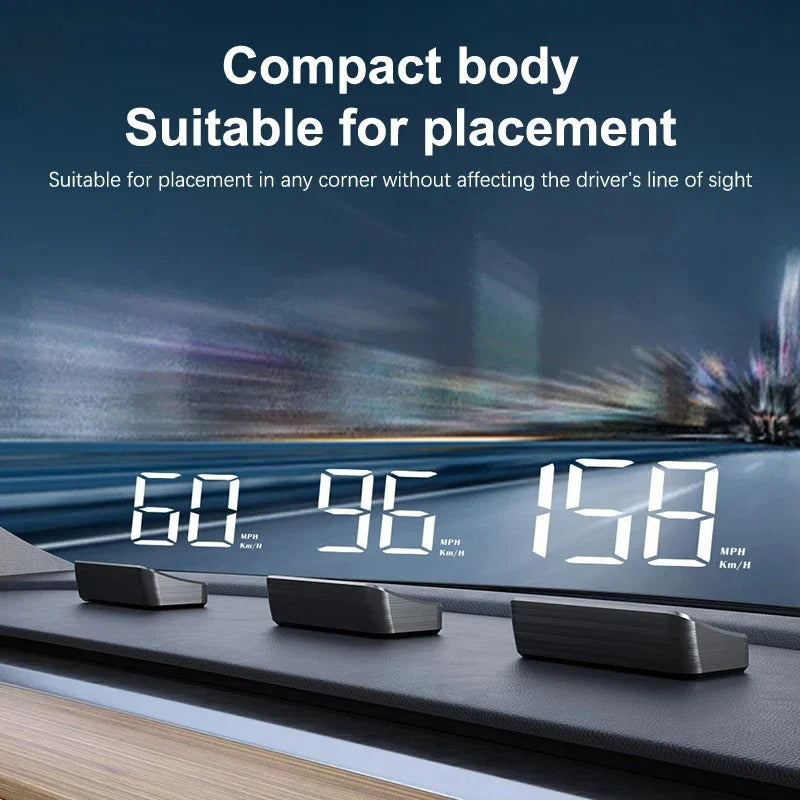 Luxora Digital Speedometer For Car With HD Projection