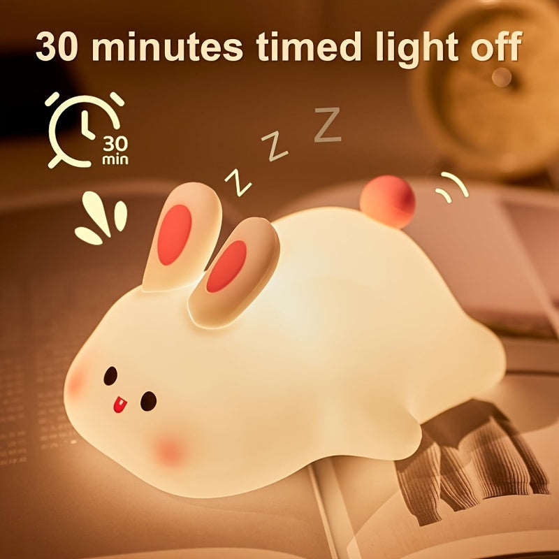 Big Face Rabbit Night Light – Fun, Cozy, and Perfect for Kids - Panda