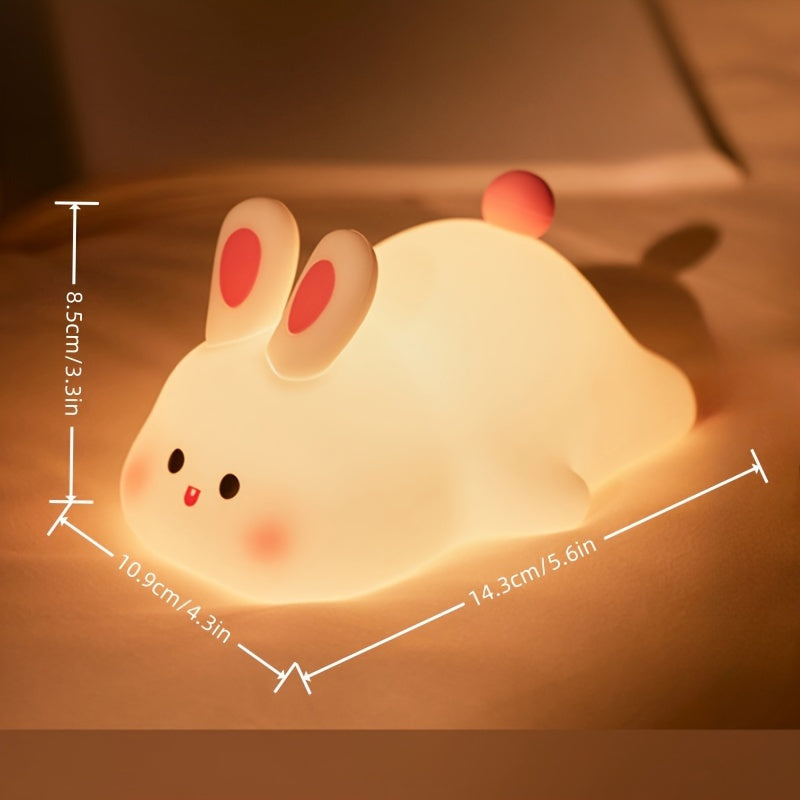 Big Face Rabbit Night Light – Fun, Cozy, and Perfect for Kids - Panda