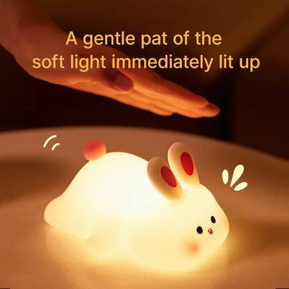 Big Face Rabbit Night Light – Fun, Cozy, and Perfect for Kids - Panda