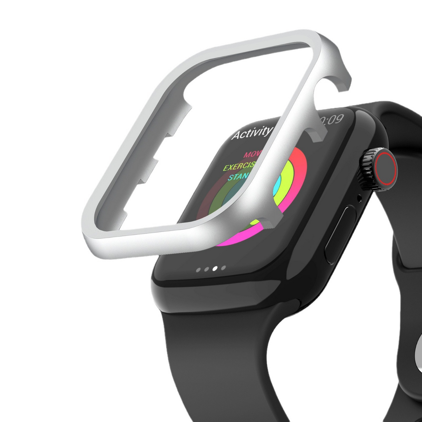 RoyaleGlow Aluminum Alloy Apple Watch Compatible Protective Case