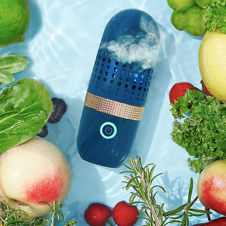 LuxRoyale Capsule Vegetable Washing Machine | Automatic Fruits & Vege Disinfector Home Pesticide Cleaner