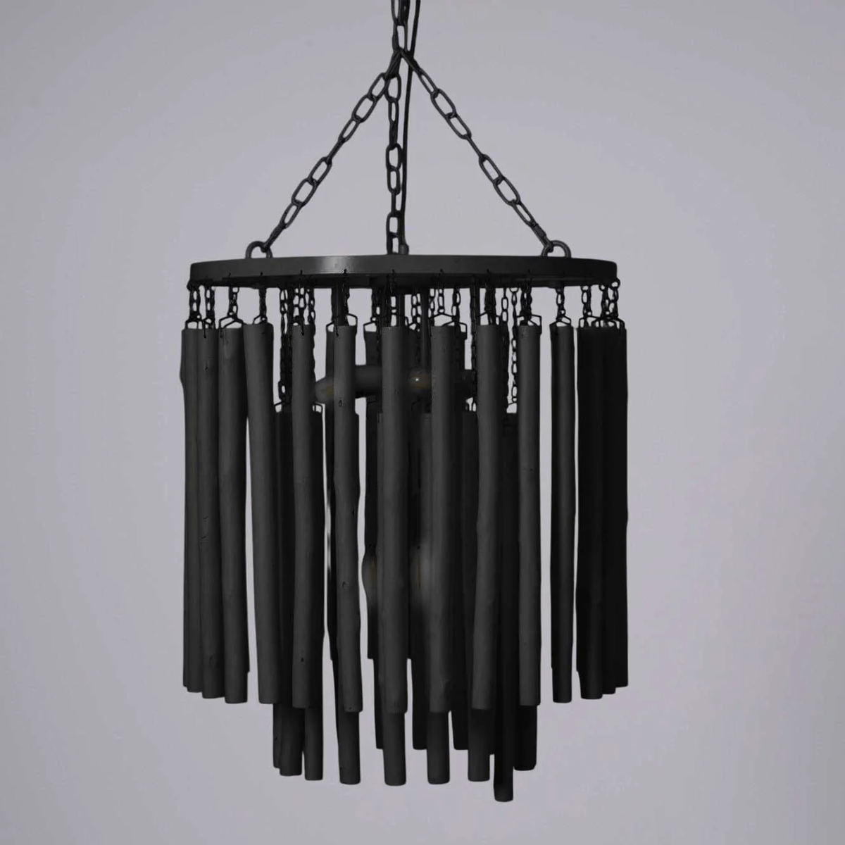 RoyaleGlow Modern Circular Hanging Chandelier Light Fixture