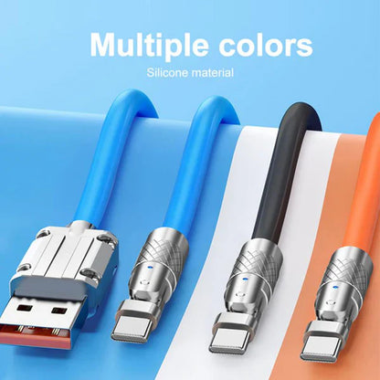 RoyaleGlow 180° Rotating Fast Charge Cable 1.2M Length
