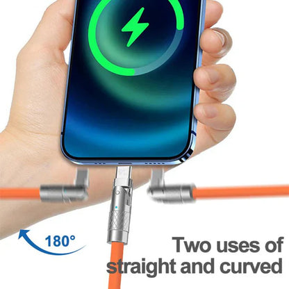 RoyaleGlow 180° Rotating Fast Charge Cable 1.2M Length