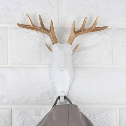 RoyaleGlow Animal Head Wall-Mounted Key Holder Decor