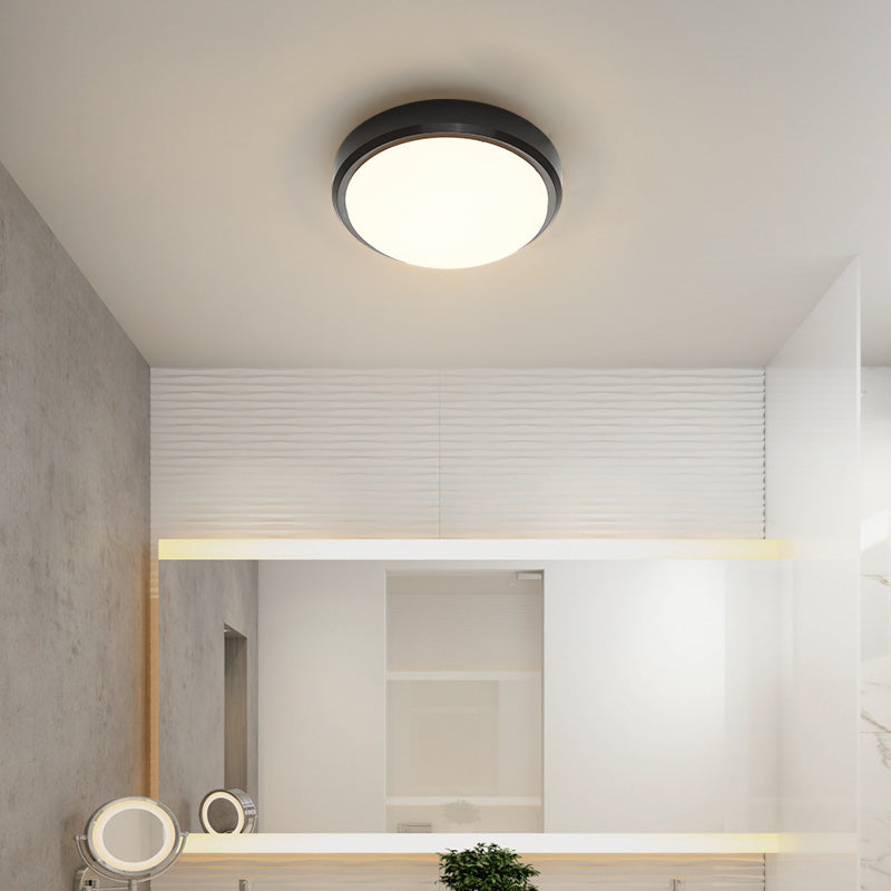 Lumora Sleek Outdoor LED Flush Mount, Radar Motion Sensor IP65 Light