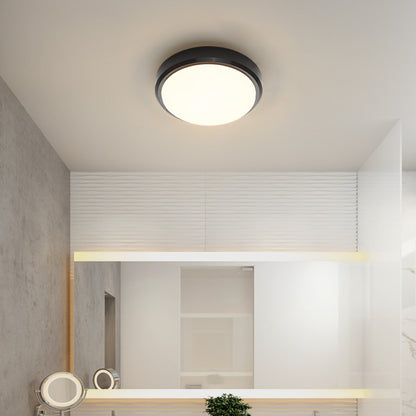 Lumora Sleek Outdoor LED Flush Mount, Radar Motion Sensor IP65 Light
