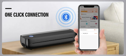 Royaleva Wireless Portable Inkless Thermal Printer Compact