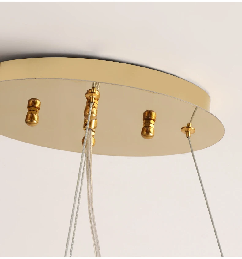 Royelux Modern Crystal Chandelier-Gold Branch Luxury Ceiling Light Fixture