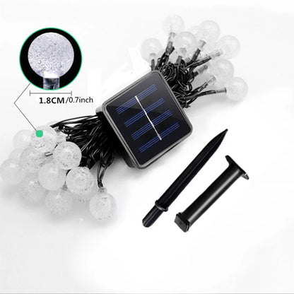 1PC LED Solar String Light Fairy Lights 5m 20LED IP65 Waterproof Outdoor Garden Decorations Halloween Wedding Christmas Lamp 5